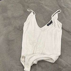 Naked Wardrobe white bodysuit